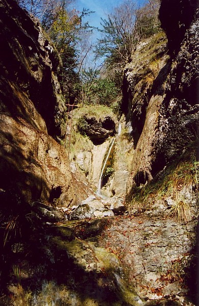 Ende der Schlucht