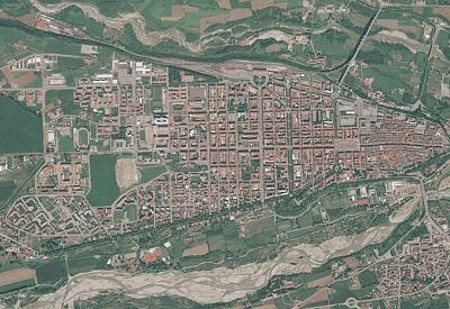 Cuneo von oben